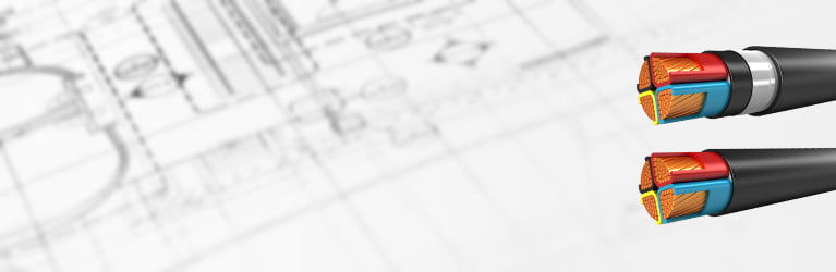 کابل فشار قوی یا کابل قدرت HV با ولتاژ 63 و 132 و 230 کیلوولت