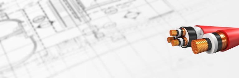 کابل فشار متوسط کابل قدرت mv